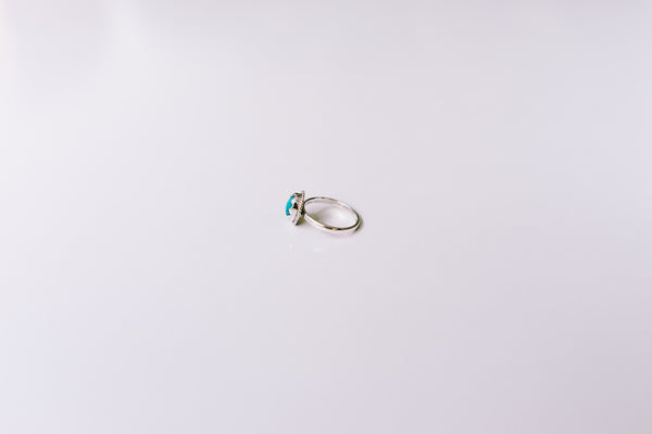 Turquoise star ring