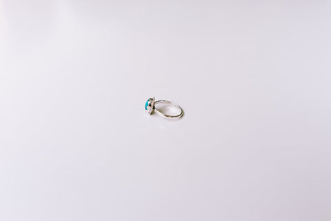 Turquoise star ring